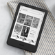 The new entry-level Amazon Kindle in black.